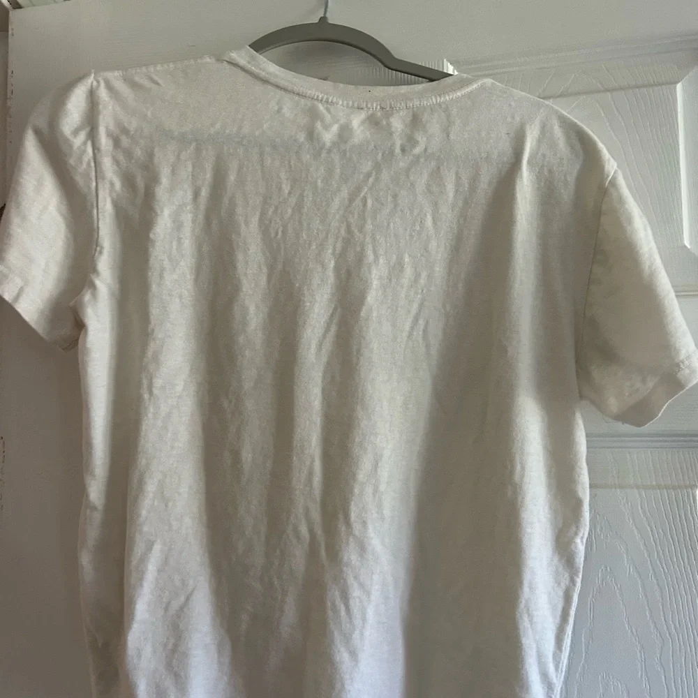 RE/DONE Cream T-Shirt - Picture 3 of 3